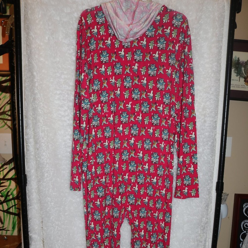 MeUndies Disney Star Wars Ewoks onesie unisex w/hood size M/L NWOT - LAST ONE - Picture 5 of 8